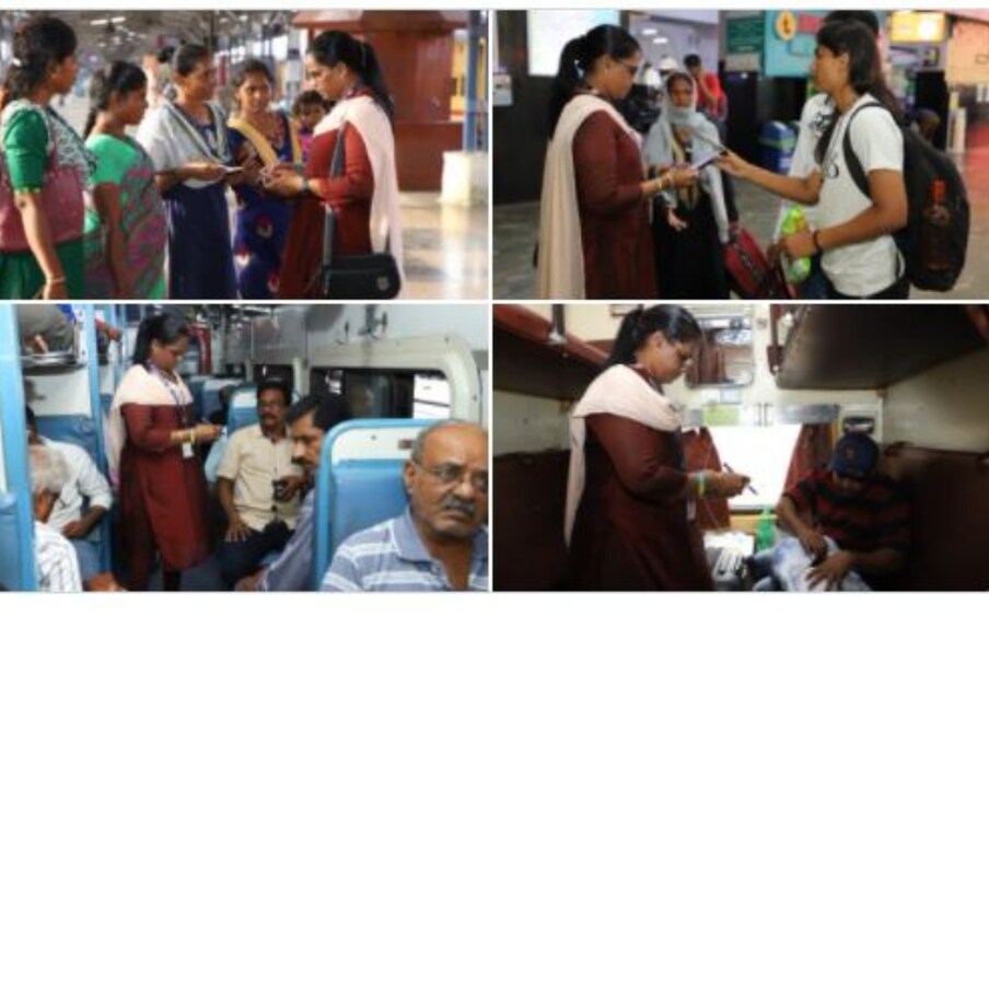  రైలులో టికెట్ లేకుండా ప్రయాణించడం నేరం. ఇందుకు జరిమానా చెల్లించాల్సి ఉంటుంది. అయితే, చాలా మంది ప్రయాణికులు టికెట్ ఇన్‌స్పెక్టర్ల కళ్లుగప్పి ప్రయాణం చేస్తుంటారు. కానీ ఓ మహిళా అధికారి నుంచి మాత్రం తప్పించుకోలేరు. టికెట్ లేకుండా ప్రయాణిస్తున్న వారిని, చెల్లని టికెట్‌తో ప్రయాణిస్తున్న వారిని ఆమె కచ్చితంగా పట్టుకుని తీరుతుంది. (PC : Ministry Of Railways)