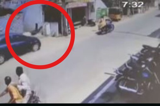 రోడ్డు ప్రమాద దృశ్యం