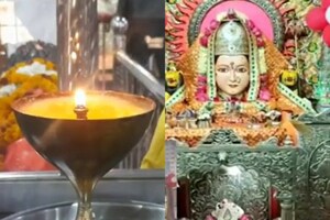 Navratri: అలా చేస్తే భర్త ఆయుష్షు పెరుగుతుంది..! ఆ ఆలయంలో నైవేద్యానికి బదులు గాజులు