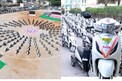 నియోజకవర్గంలో 208 బైక్‌లు ఉచితంగా ఇచ్చిన ఎమ్మెల్యే ..ఎందుకిచ్చాడో తెలుసా..?