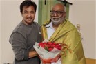 Keeravani - Arjun: ఆస్కార్ విజేత కీరవాణిని మర్యాద పూర్వకంగా కలిసిన యాక్షన్ కింగ్ అర్జున్..