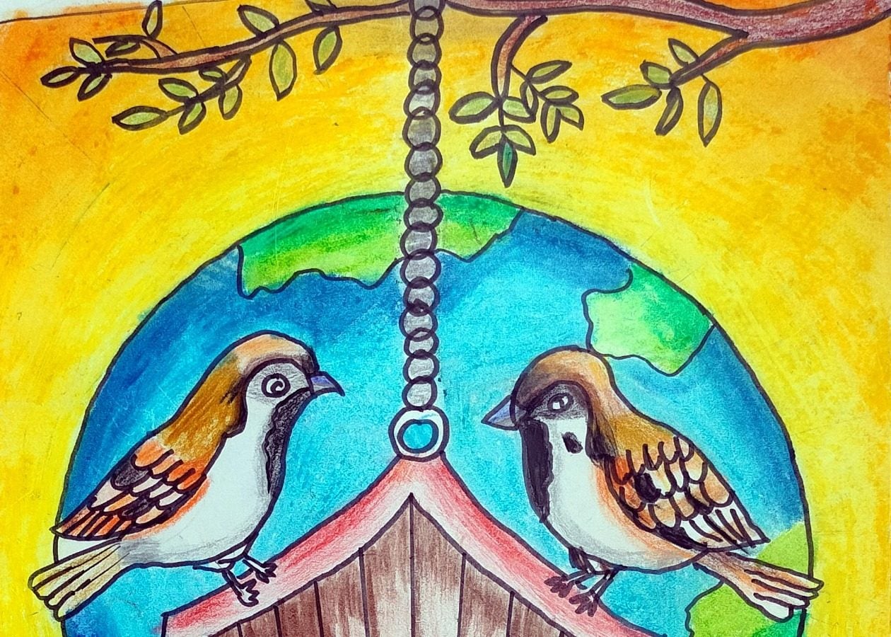 Sparrow Bird Drawings for Sale (Page #4 of 6) - Fine Art America