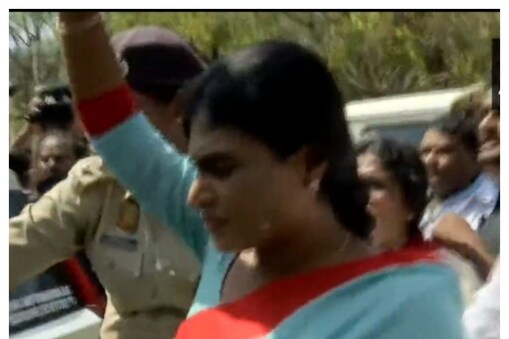 షర్మిల Pc: (Twitter/ANI)
