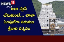 Tirumala Darshan: ఇలా ప్లాన్ చేసుకుంటే... చాలా ఈజీగా తిరుమల శ్రీవారి దర్శనం