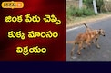 జింక పేరు చెప్పి కుక్క మాంసం విక్రయం 