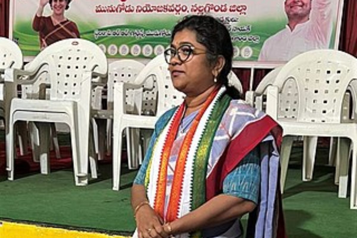 బైబై కాంగ్రెస్ అంటున్న పాల్వాయి స్రవంతి.. కారెక్కేస్తారా? | Palvai ...