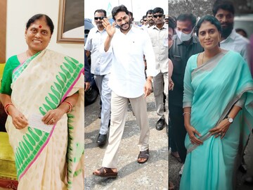 jagan,vijayamma,sharmila