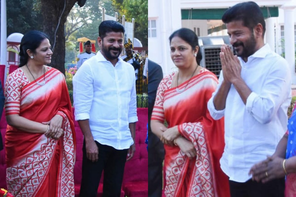 Revanth Reddy Wife: రాష్ట్రపతి ఎట్హోంలో... స్పెషల్ అట్రాక్షన్గా ...
