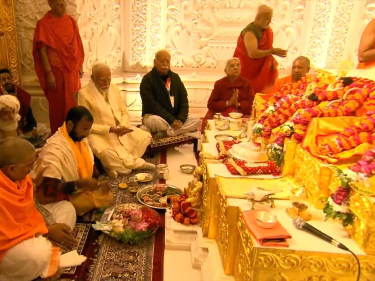 Ayodhya Ram Mandir LIVE Updates: అయోధ్యలో కొలువుదీరిన బాల రాముడు ...