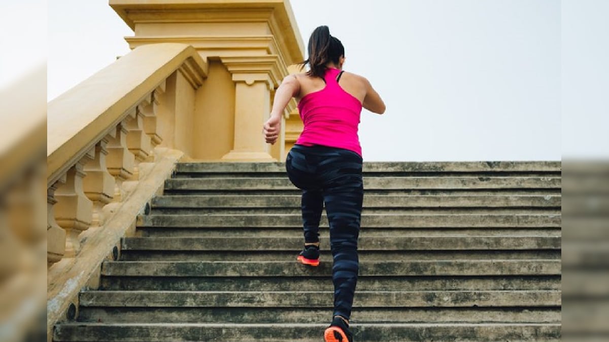 Climbing the stairs every day can help you lose weight gradually What