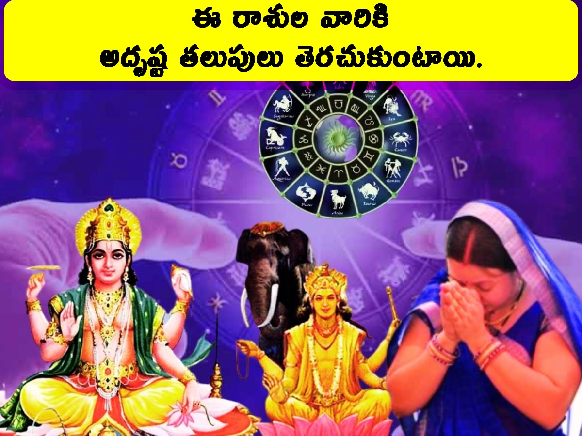 Lucky Zodiac Sign 2024 సూర్యుడుబృహస్పతి అనుగ్రహం. 4 రాశుల వారికి
