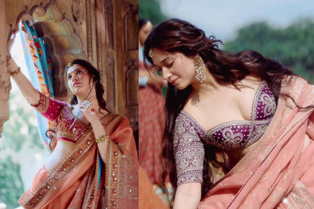 రాధలా ముస్తాబైన తమన్నా.. మతిపోగొడుతున్న మిల్కీ బ్యూటీ పిక్స్