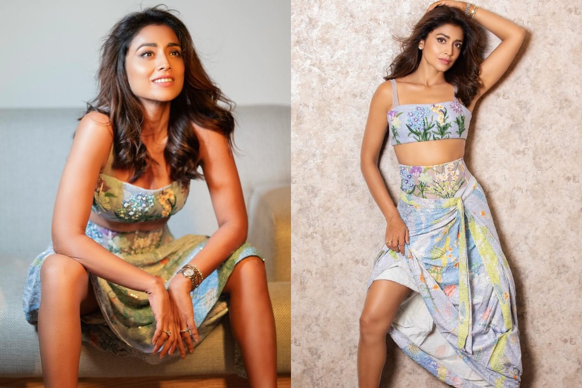 టాలీవుడ్ నటి శ్రియ శరణ్ టూ పీస్ డ్రెస్సులో హాట్ పిక్స్ వైరల్