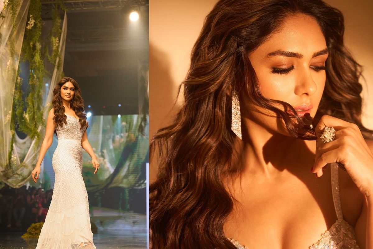 ర్యాంప్ వాక్ ఫోటోలు షేర్ చేసిన మృణాల్.. చూస్తే వావ్ అనాల్సిందే.. ఏం అందంరా బాబు!