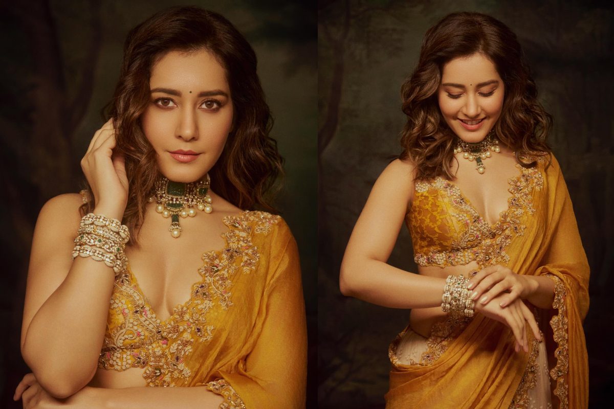 పట్టు పరికిణిలో టాలీవుడ్ నెరజాణ.. రాశీఖన్నాఇంత అందాన్ని ఎలా దాచింది భయ్యా