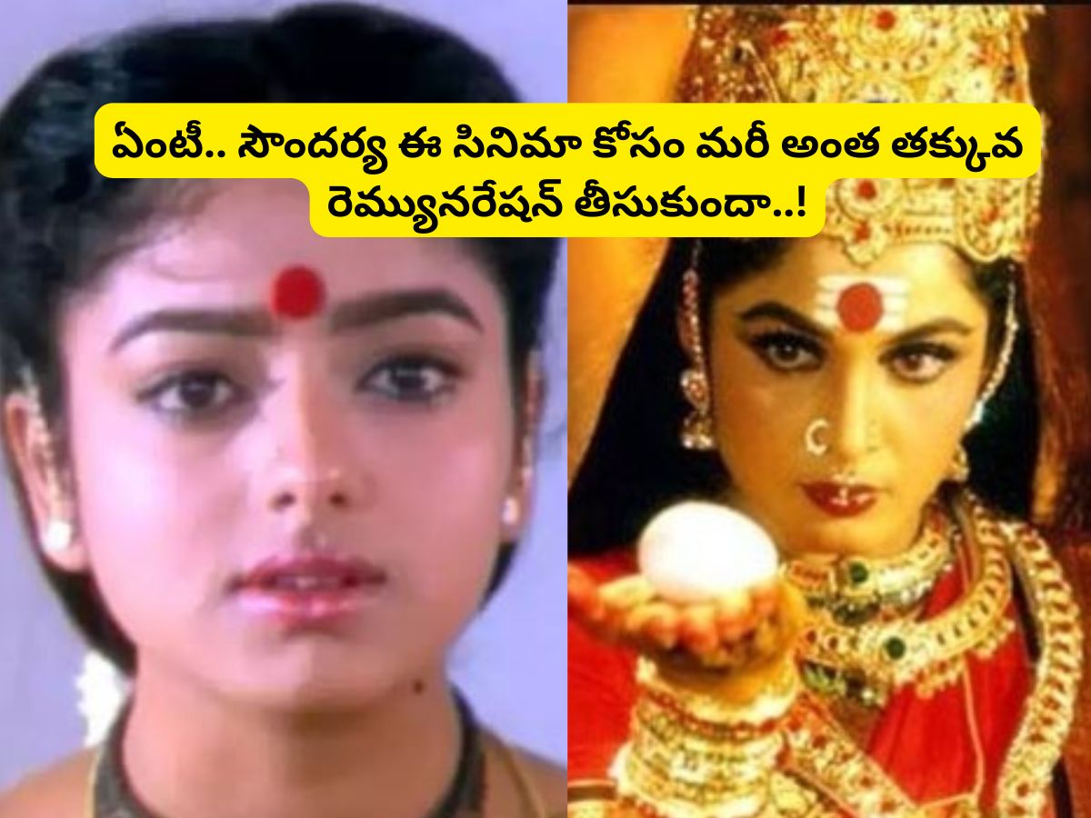 Ammoru Movie: రూ.2 కోట్ల బడ్జెట్‌తో రికార్డులు తిరగరాసిన 'అమ్మోరు ...
