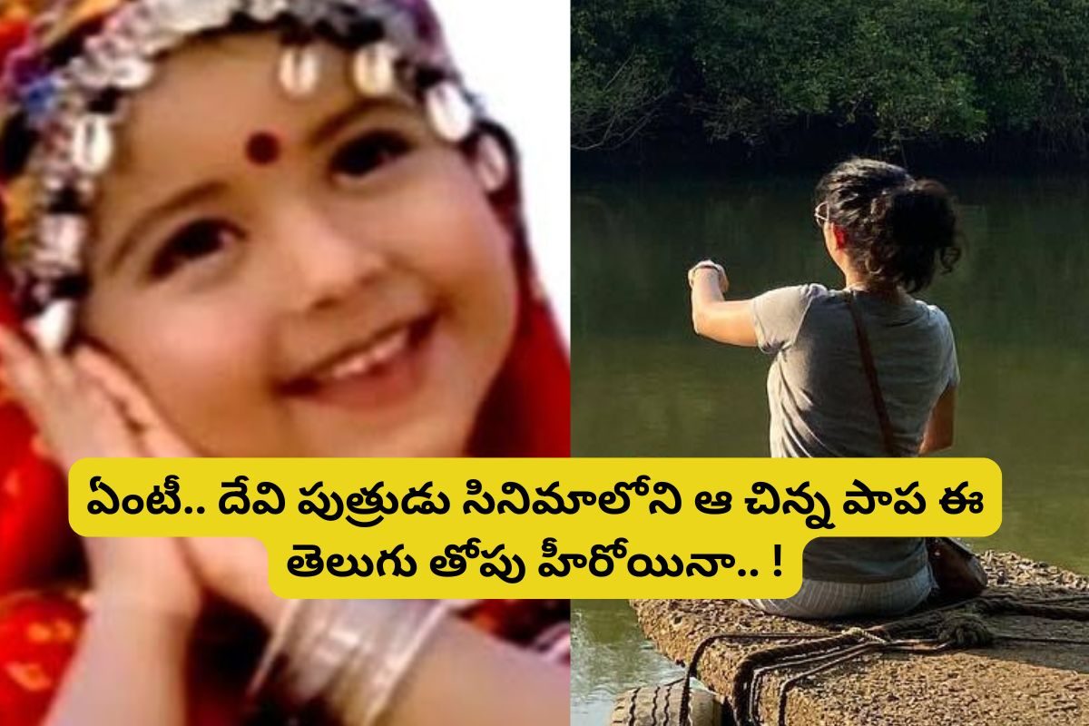 ఏంటీ.. 'దేవి పుత్రుడు' సినిమాలోని ఈ చిన్న పాప ఆ తెలుగు తోపు హీరోయినా..!