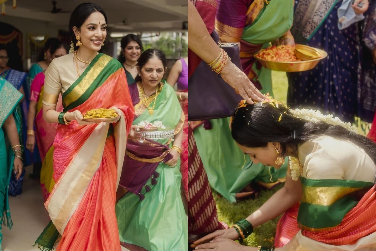 అక్కినేనివారే దూరం పెట్టిన ఆమెతో చీర పెట్టించుకున్న శోభితా.. అది చాలదన్నట్టు అలాంటి పని?