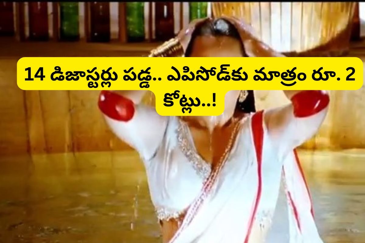 వరుసగా 14 సినిమాలు డిజాస్టర్లు.. కానీ ఎపిసోడ్‌కు మాత్రం రూ. 2 కోట్లు..ఆ హీరోయిన్ ఎవరంటే