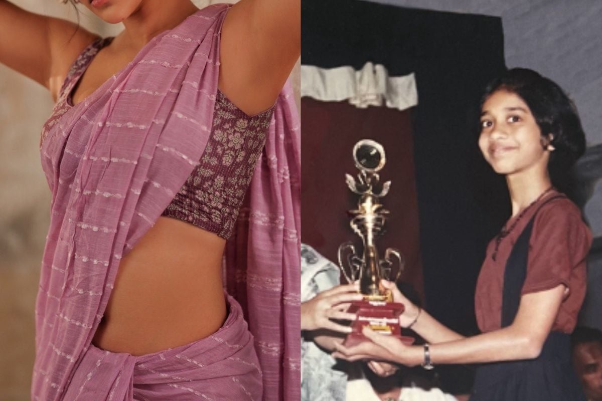 ట్రోఫీ గెలిచిన ఈ పాప ఇప్పుడు టాలీవుడ్ తోపు హీరోయిన్.. ఎవరో గుర్తుపట్టారా ?