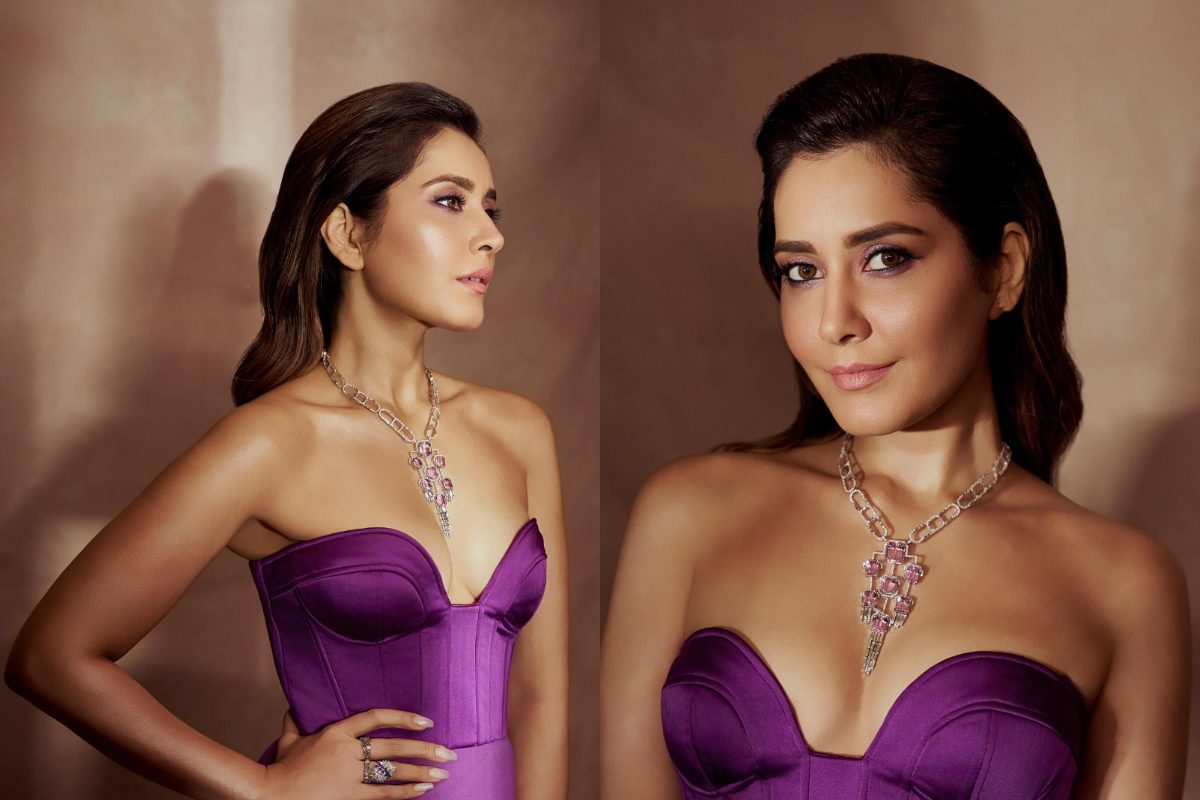 టాప్ లెస్ డ్రెస్సులో టాలీవుడ్ బ్యూటీ.. రాశీఖన్నా హాట్ పిక్స్‌కి కుర్రకారు ఫిదా