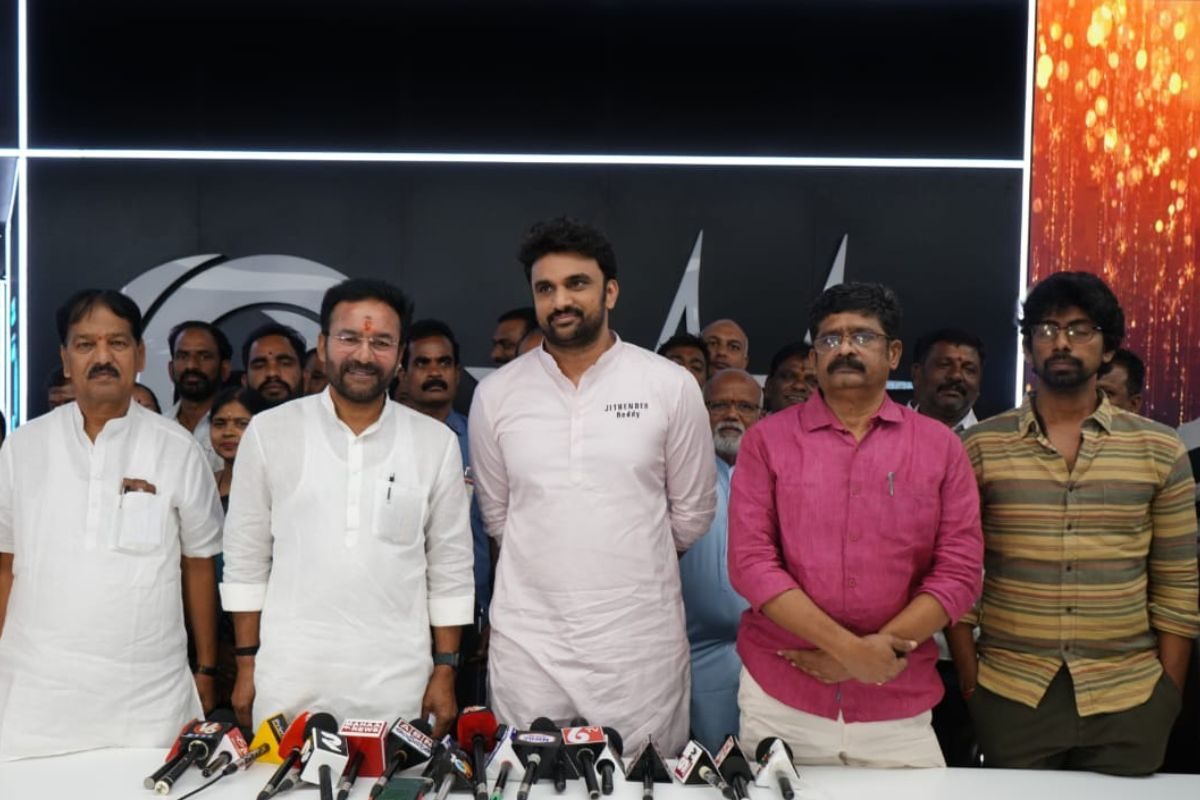 Jithender Reddy Movie: జితేందర్ రెడ్డి సినిమాపై కేంద్ర మంత్రి కిషన్ రెడ్డి ప్రశంసలు...!