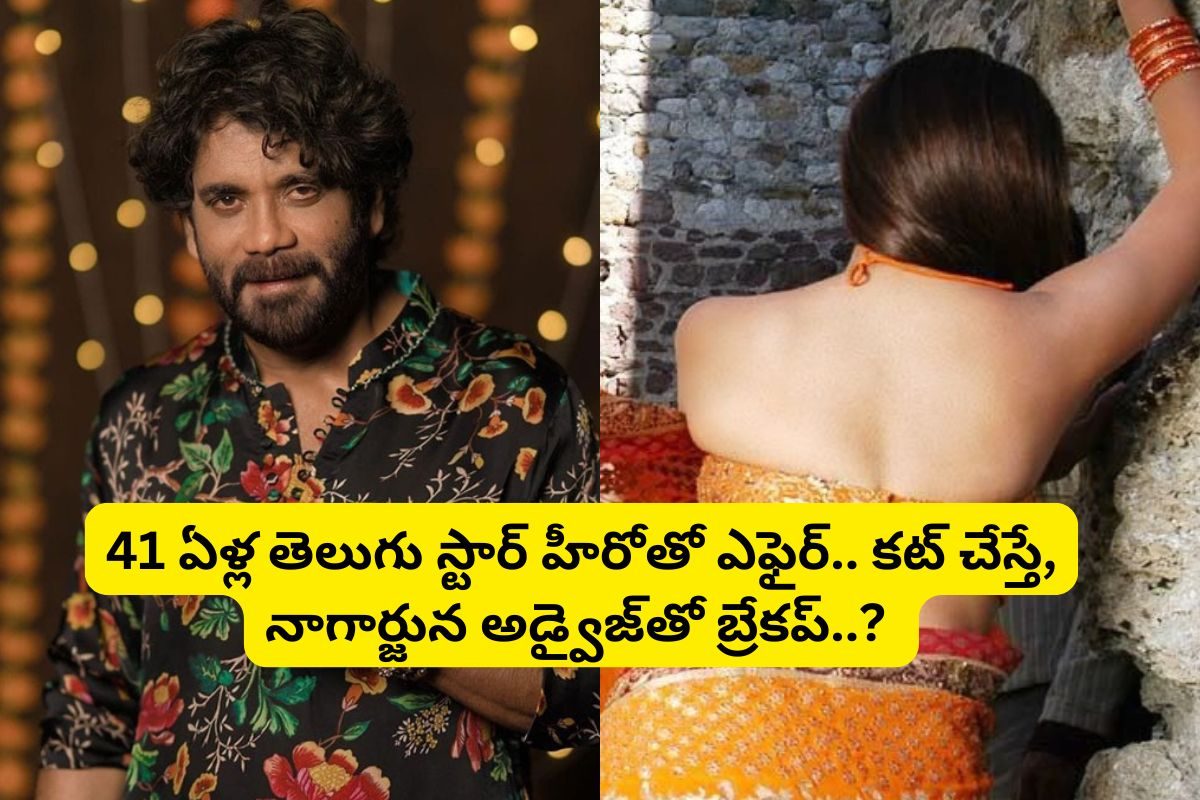 41 ఏళ్ల టాలీవుడ్ స్టార్ హీరోతో తెలుగు నటి ఎఫైర్... అక్కినేని నాగార్జున అడ్వైజ్‌తో బ్రేకప్!