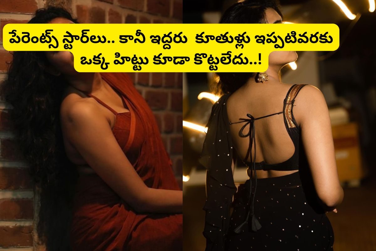 తండ్రి తెలుగులో తోపు హీరో.. తల్లి స్టార్ హీరోయిన్.. కానీ ఇద్దరు కూతుళ్లు మాత్రం ఫ్లాప్..!