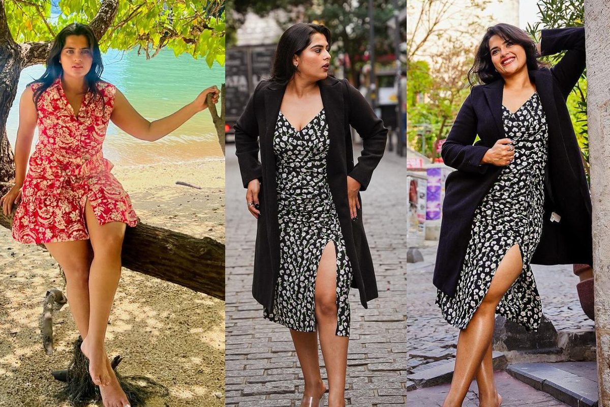 బీచ్‌లో థైస్ చూపిస్తున్న బొద్దుగుమ్మ.. కావ్య కల్యాణ్‌రామ్‌ను మిల్కీ బ్యూటీ అంటూ కుర్రాళ్లు