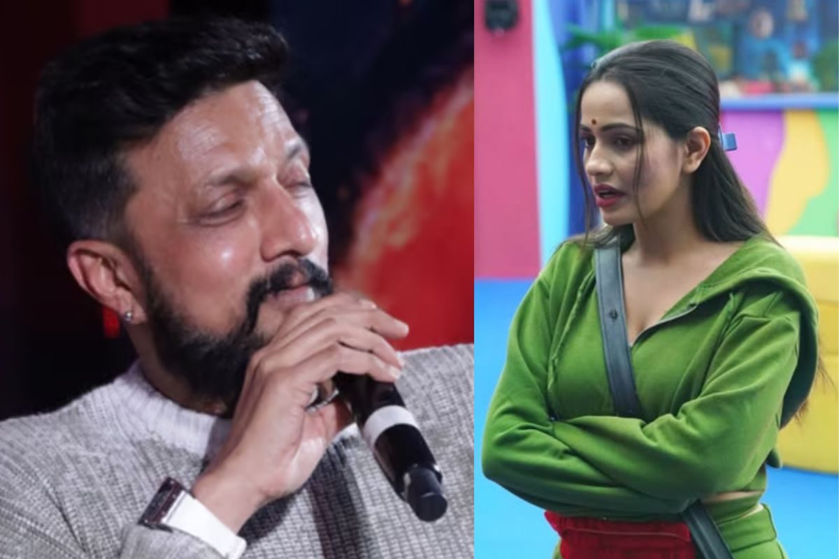 ఇది తెలుగు షో కాదు.. కన్నడ షో.. మాటలు జాగ్రత్త..కార్తీక దీపం మోనితకు సుదీప్ మాస్ వార్నింగ్