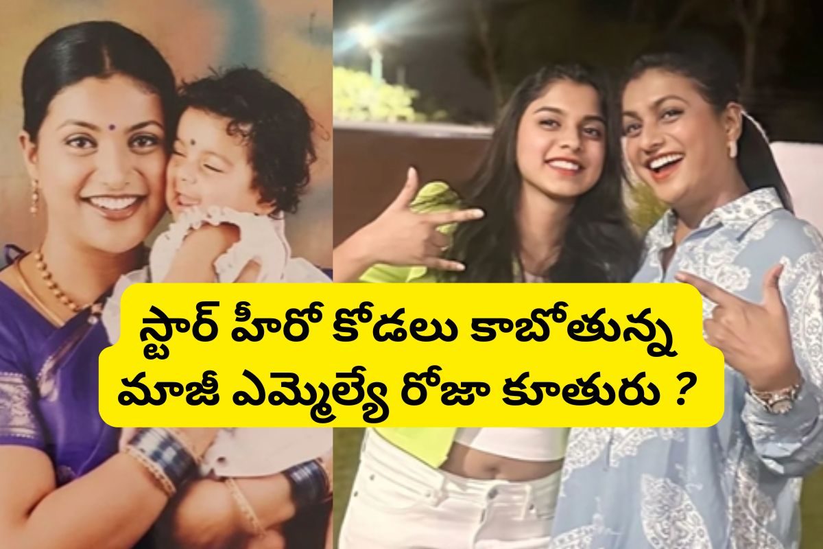Roja Daughter:స్టార్ హీరో ఇంటి కోడలు కాబోతున్న రోజా కూతురు అన్షు మాలిక.. ఆమె లక్ష్యం ఇదే!
