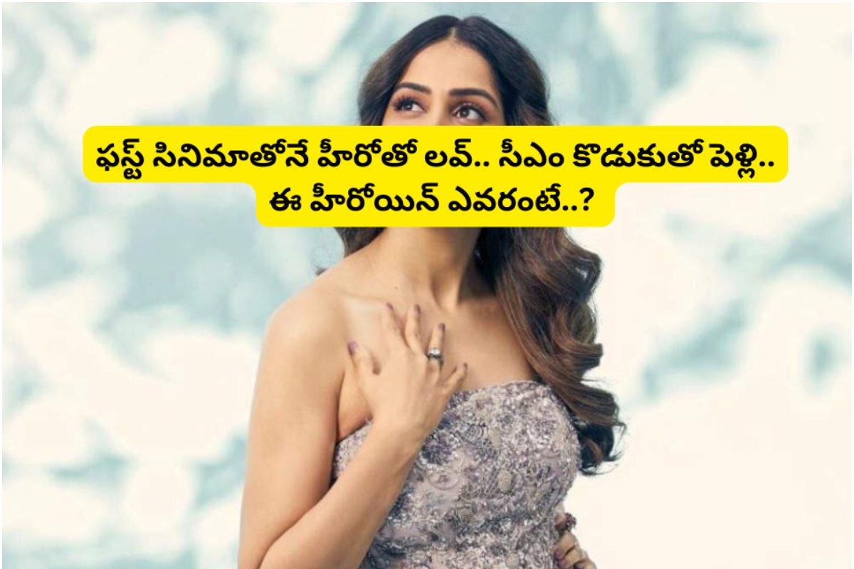 Actress: ఫస్ట్ సినిమాతోనే హీరోతో లవ్.. సీఎం కొడుకుతో పెళ్లి.. ఈ హీరోయిన్ ఎవరంటే..?