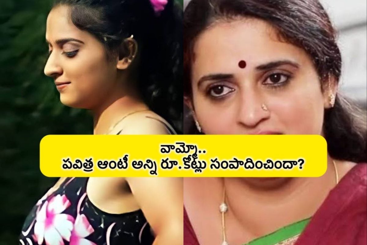 టాలీవుడ్ ఫేమస్ ఆంటీ పవిత్ర లోకేష్ ఆస్తులు విలువ ఎన్ని కోట్లు తెలిస్తే షాకే
