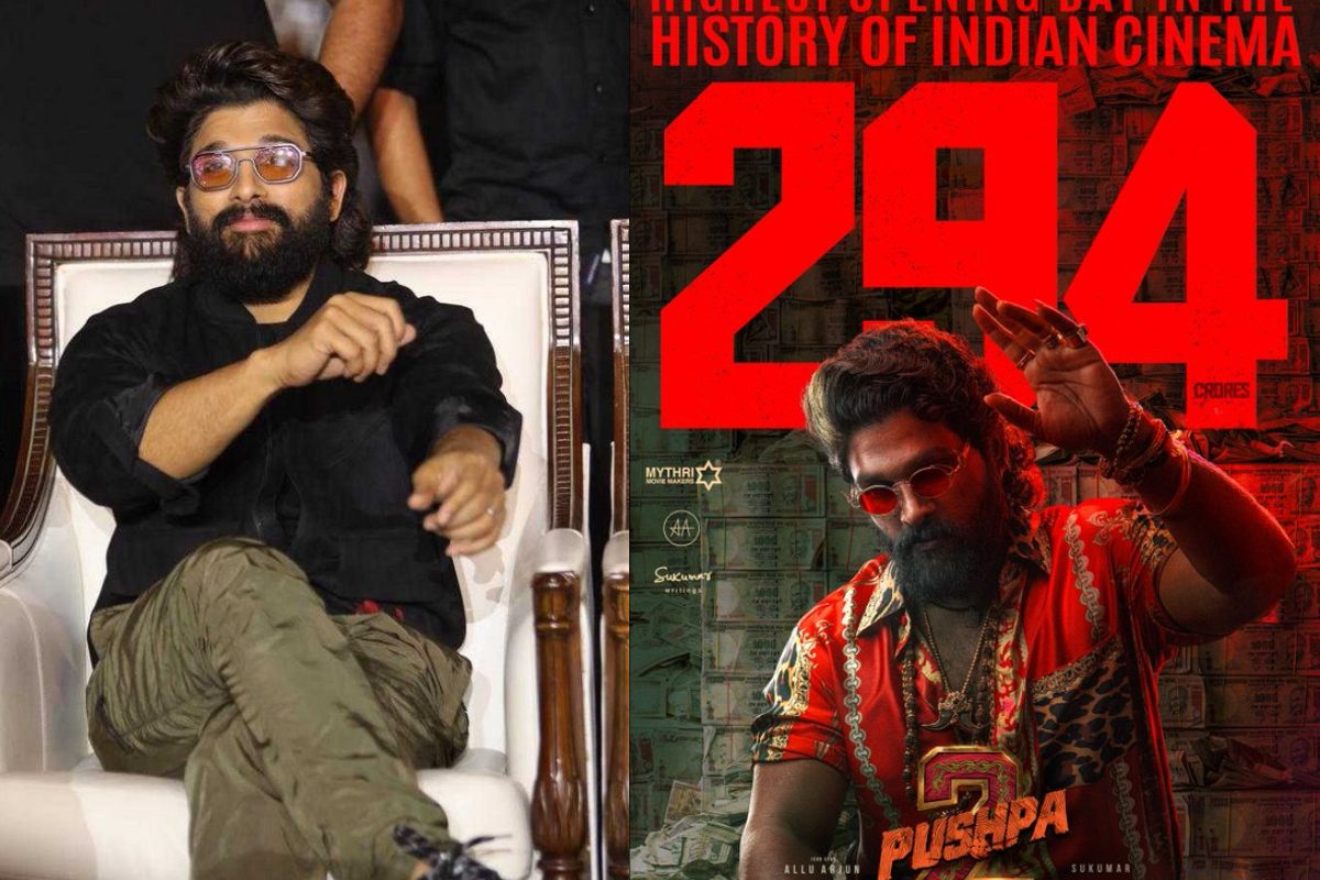 పుష్ప2 తొలి రోజు వసూళ్లు ఊచకోతే.. ఆల్ టైమ్ ఇండస్ట్రీ రికార్డ్స్ బ్రేక్ చేసిన అల్లు అర్జున్