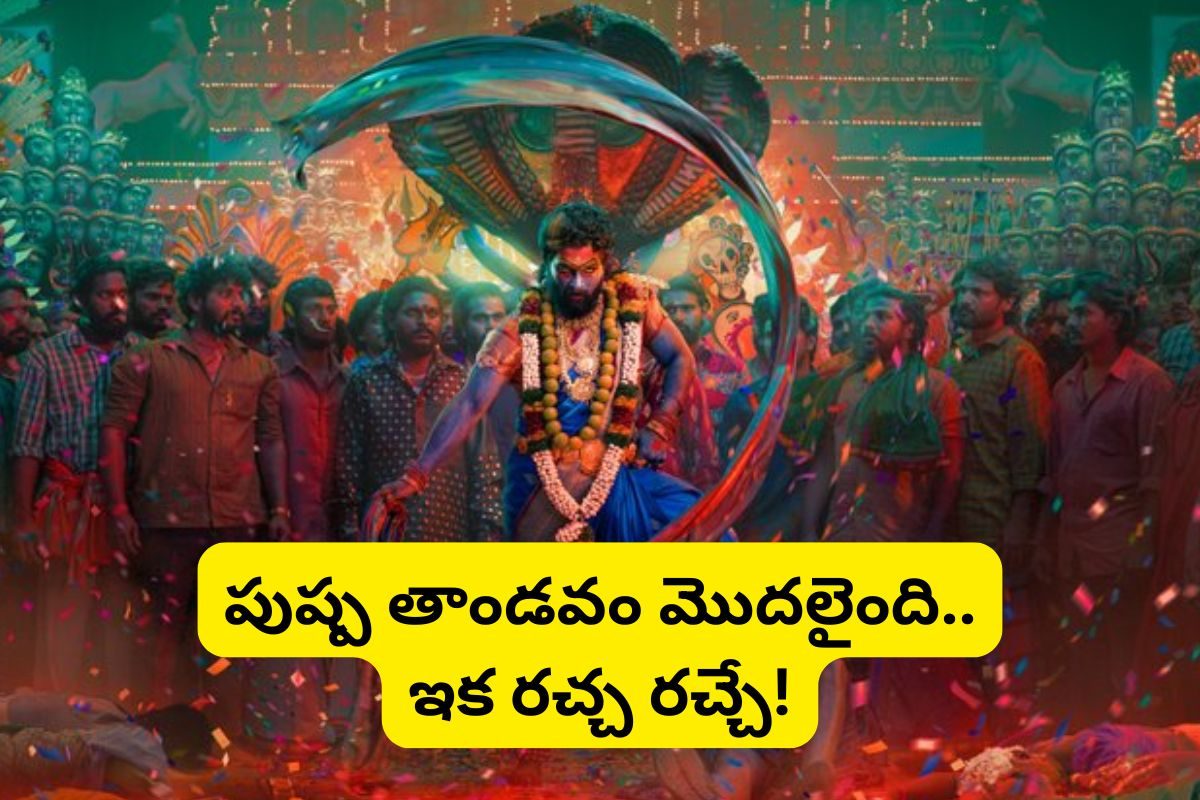 Pushpa 2: పుష్ప టైమ్ బిగిన్స్.. మొదలైన ప్రీమియర్స్... రచ్చ రచ్చ!