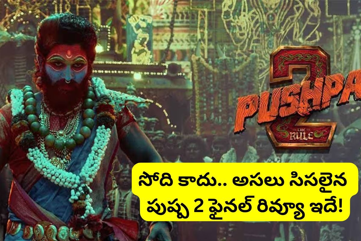 Pushpa 2 Review: పుష్ప 2 ఫైనల్ రివ్యూ... ఇది అసలైన వైల్డ్ ఫైర్ మామా!