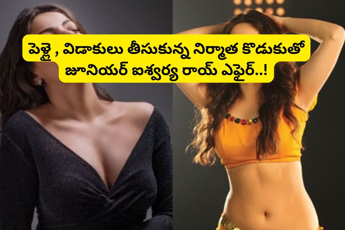 పెళ్లై, విడాకులు తీసుకున్న నిర్మాత కొడుకుతో.. 37 ఏళ్ల తెలుగు స్టార్ హీరోయిన్ ఎఫైర్..?