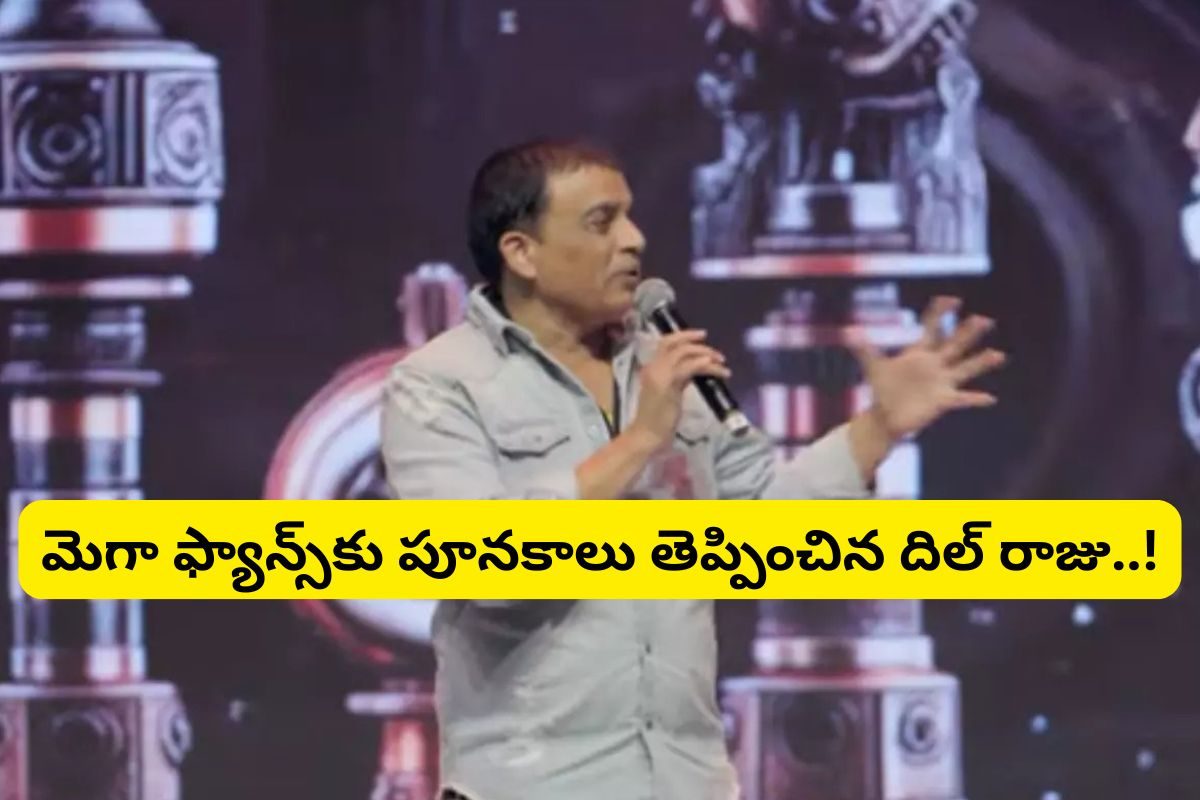 కొడుతున్నాం, గట్టిగా కొడుతున్నాం... మెగా ఫ్యాన్స్‌కు పూనకాలు తెప్పించిన దిల్ రాజు స్పీచ్..