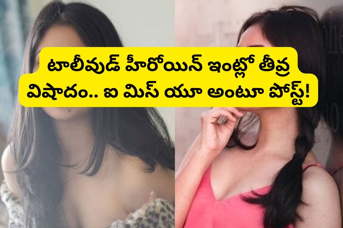 Star Actress: టాలీవుడ్ హీరోయిన్ ఇంట్లో తీవ్ర విషాదం.. అంతా పీడకలలా ఉందంటూ ఎమోషనల్ పోస్ట్..