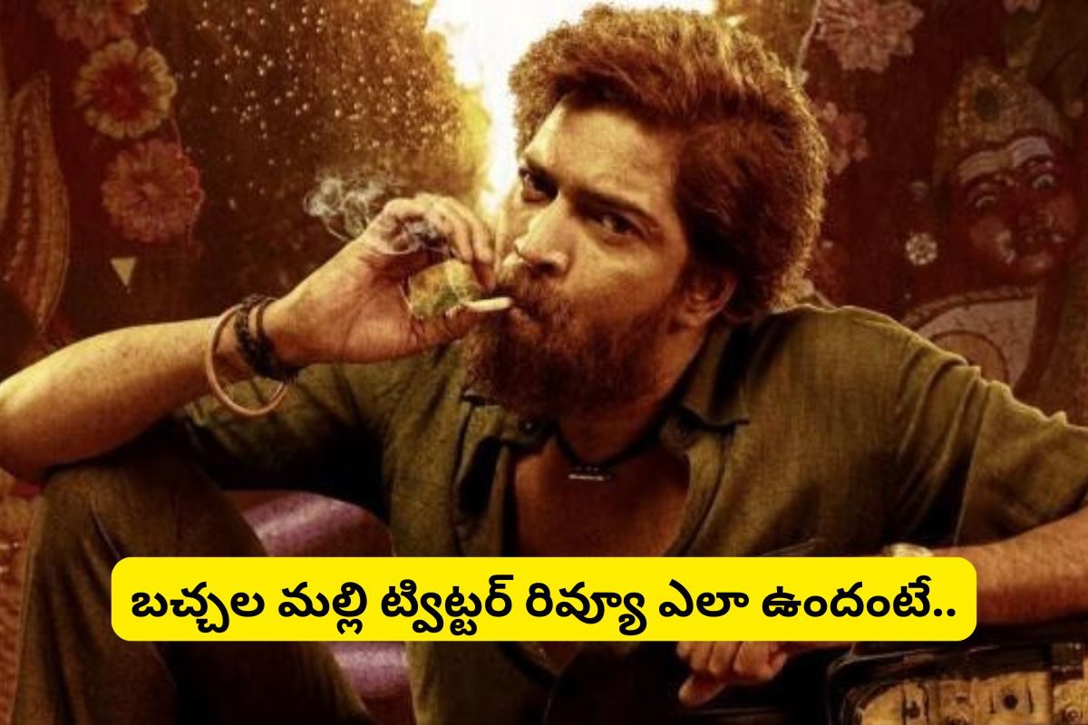 Bachhalamalli Twitter Review: ఈ సినిమాతో ఇండస్ట్రీలో అల్లరి నరేష్ ఉంటాడా? లేదా?.. బచ్చల మల