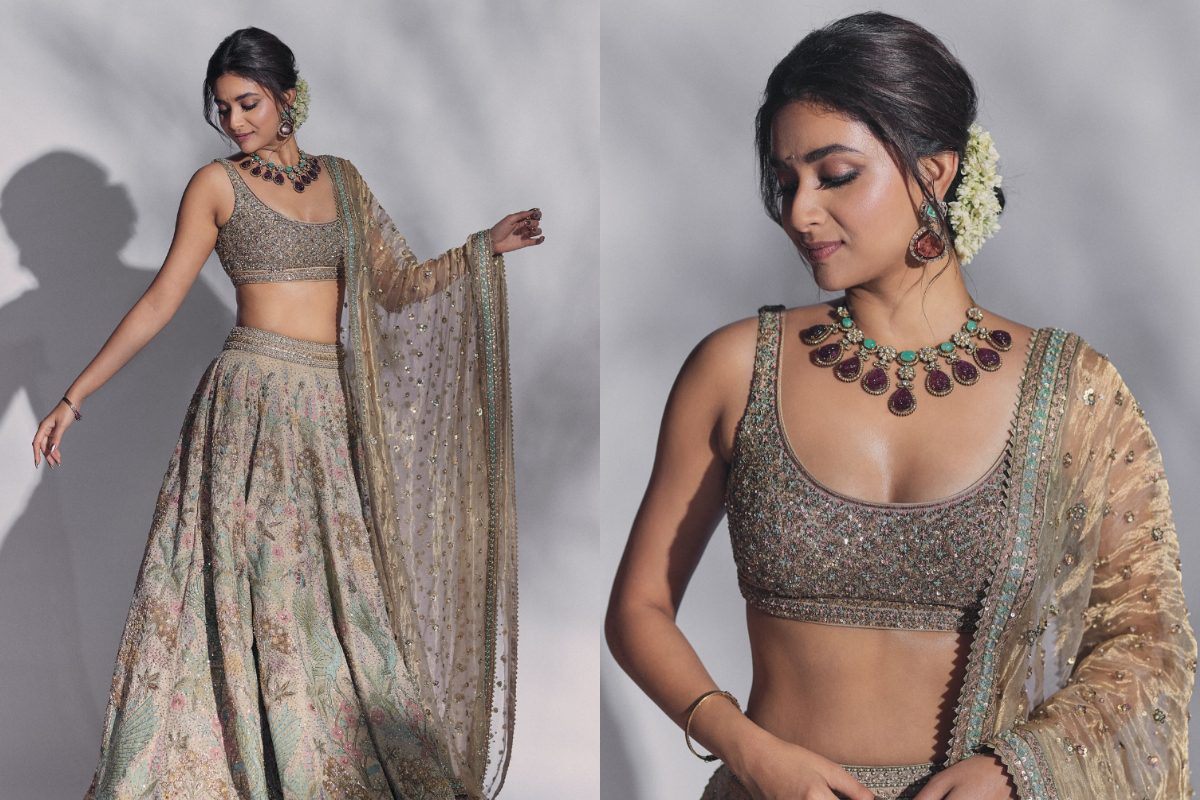 కీర్తి సురేష్‌లో పెళ్లికూతురు కళ.. వైరల్ అవుతున్న వెడ్డింగ్ కార్డ్