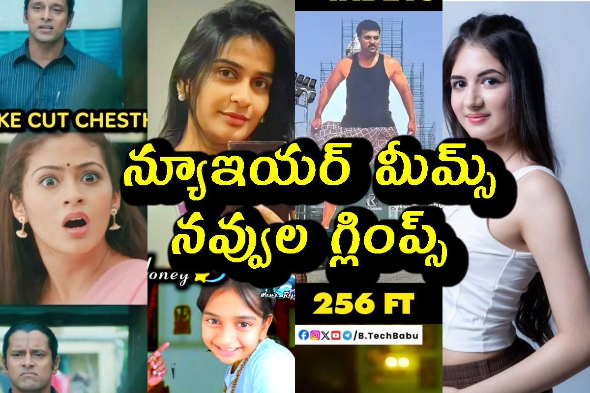 న్యూఇయర్ మీమ్స్.. ఫన్నీ గ్లింప్స్.. సరదాగా నవ్వేయండి!