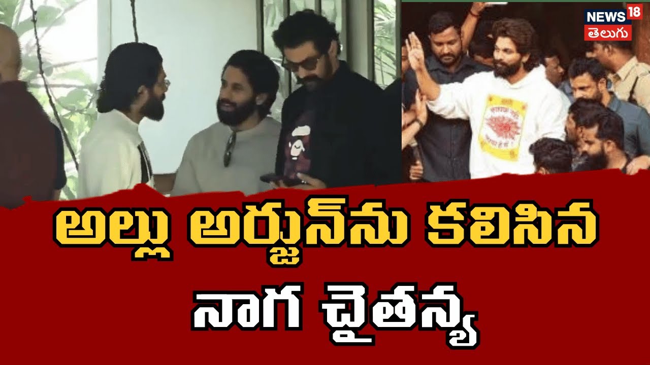 Naga Chaitanya | అల్లు అర్జున్‎ను కలిసిన నాగ చైతన్య