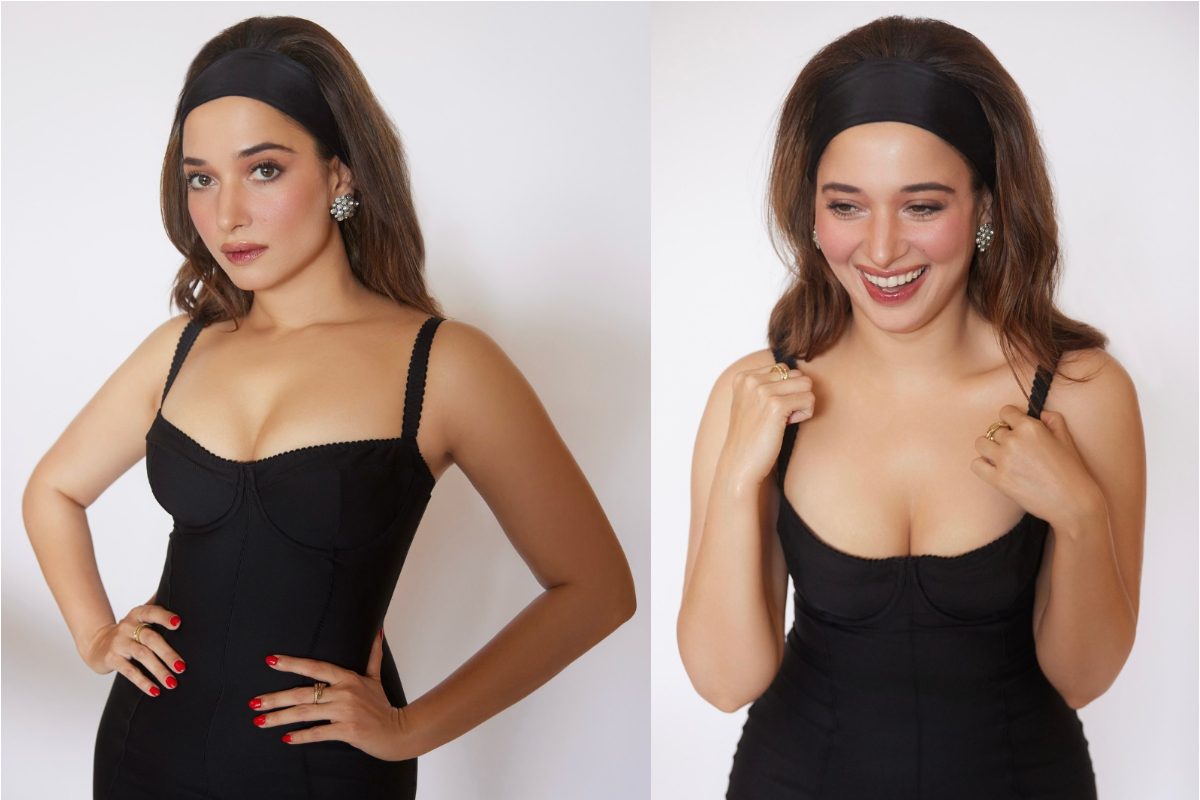 టాప్ లెస్ డ్రెస్సులో మిల్కీ బ్యూటీ .. అబ్బాయిల్ని ఆయస్కాంతంలా ఆకర్షిస్తున్న పిక్స్