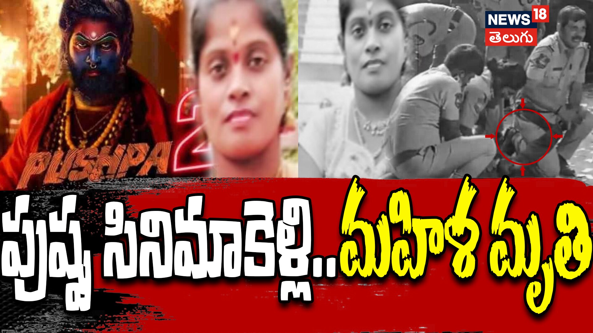 Pushpa 2:పుష్ప సినిమాకెళ్లి మహిళ మృతి