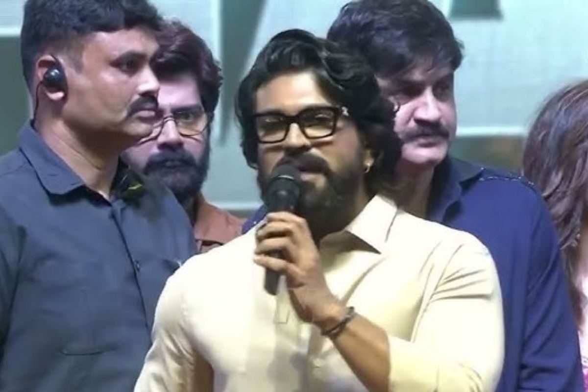 Ram Charan: రామ్ చరణ్ పవర్ ఫుల్ స్పీచ్... గేమ్ ఛేంజర్ కథ పవన్ కళ్యాణ్ గారిదే...!