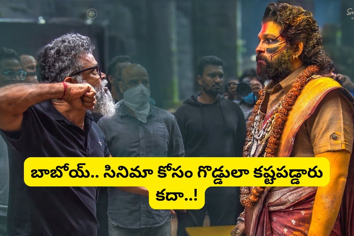 'పుష్ప2' మేకింగ్ వీడియో చూశారా?... అయ్య బాబోయ్ సినిమా కోసం గొడ్డులా కష్టపడ్డారు కదా..!