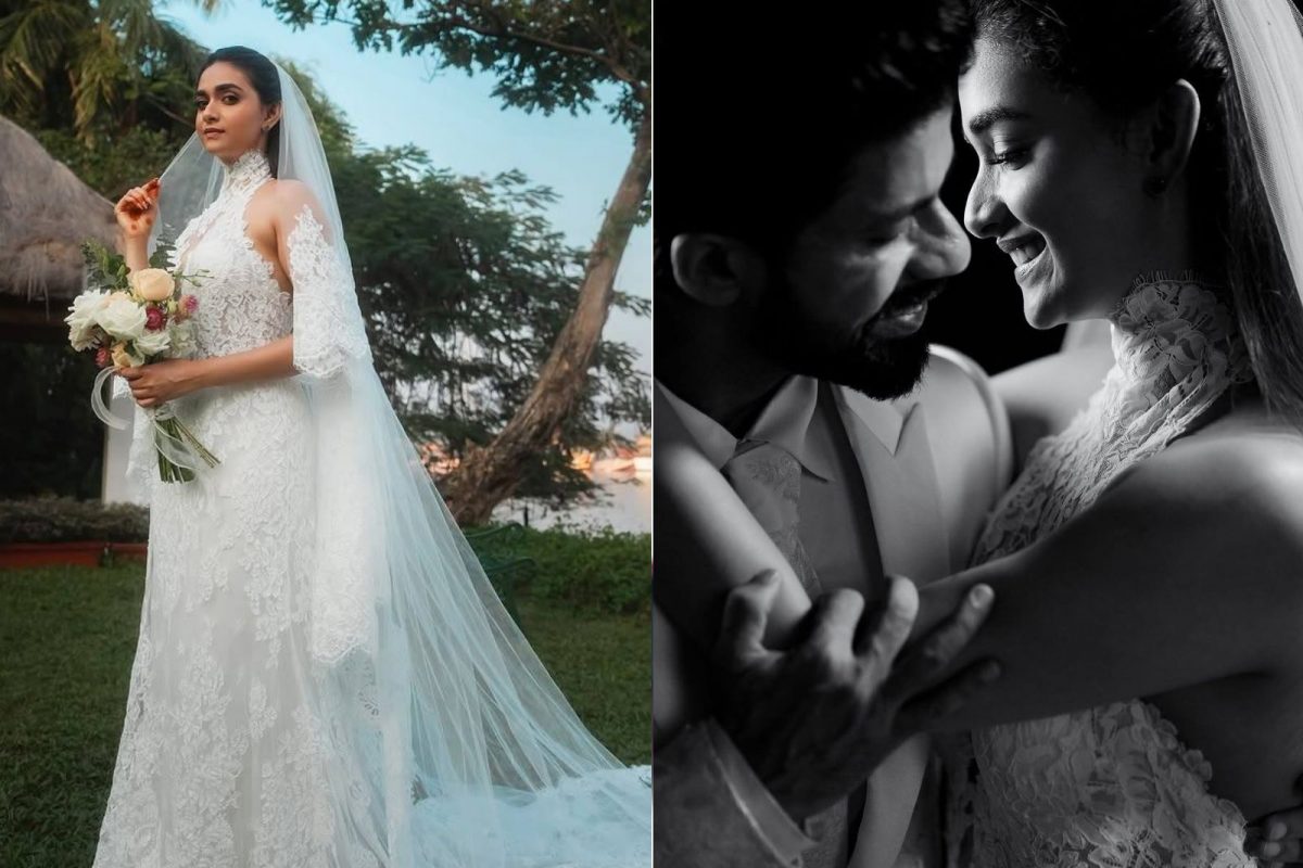 భర్తతో కీర్తిసురేష్ ఎంజాయ్.. వైరల్ అవుతున్న రొమాంటిక్ ఫోటోలు