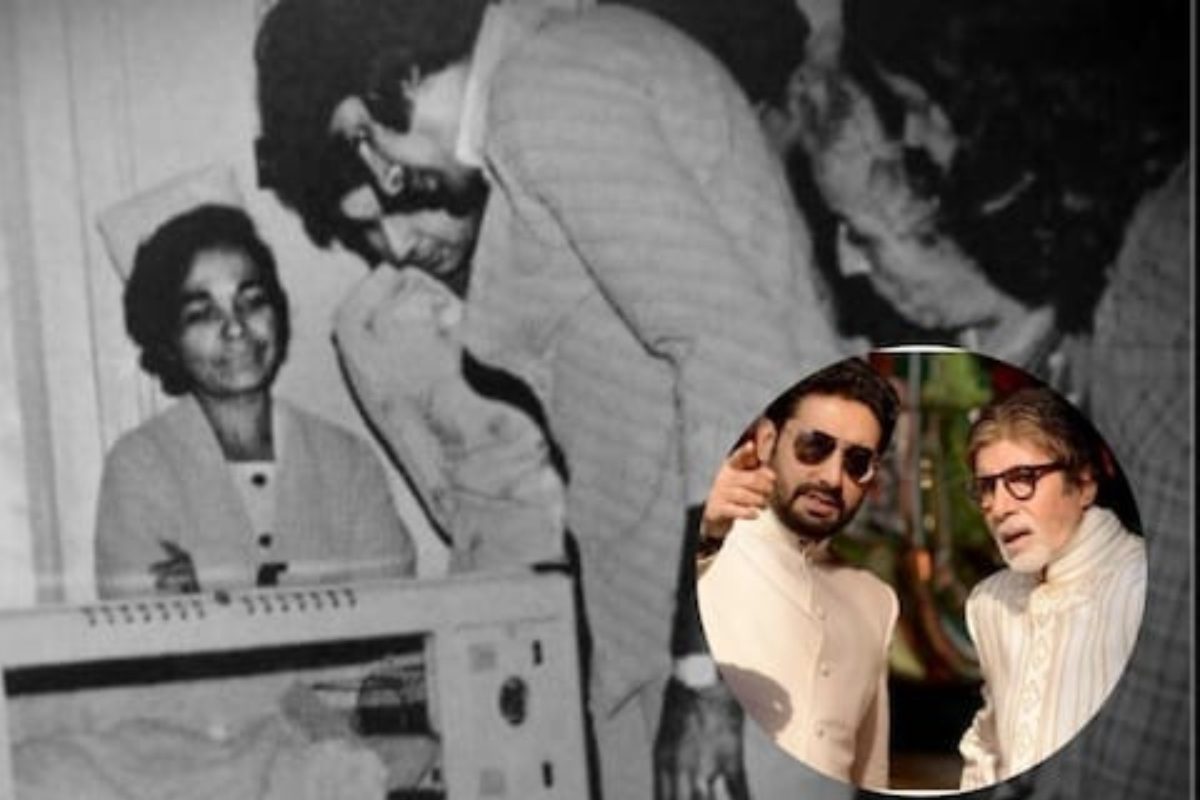Abhishek Rare Photo: అభిషేక్ బచ్చన్ బర్త్‌డే స్పెషల్.. రేర్ ఫొటో షేర్ చేసిన అమితాబ్