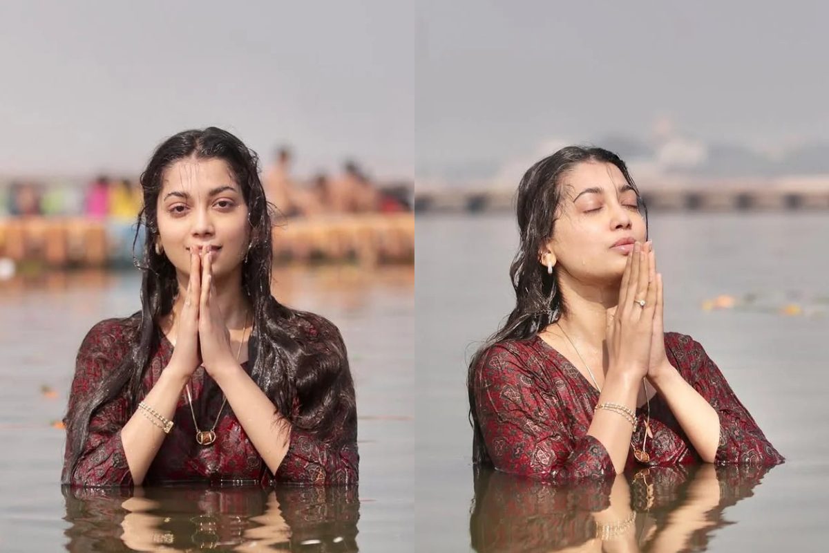 మహా కుంభమేళాలో నటి దిగంగన సూర్యవంశీ. భక్తి పారవశ్యంలో మునిగితేలుతూ..!